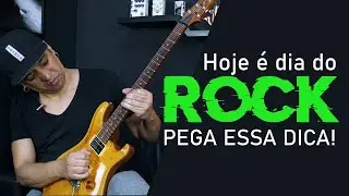 Hoje é dia do ROCK, Pega essa DICA!