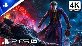 Joker Defeats Batman (PS5 PRO) Ultra High Graphics Gameplay [4K HDR] Batman: Arkham City
