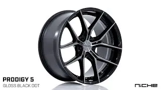 NICHE NC279 PRODIGY 5 | 20X10.5 | GLOSS BLACK DDT