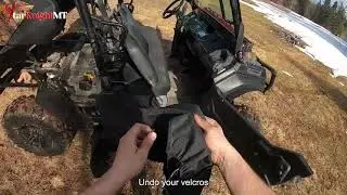 How to install the Pioneer 1000/1000-5 Bench Seat Covers