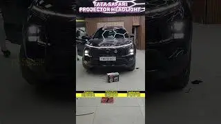Tata Safari Projector Headlight | Car Projector Lights | Car LED Lights | Car Accessories in Chennai