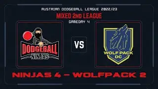 Ninjas 4 - Wolfpack 2 (MIXED 2nd League)
