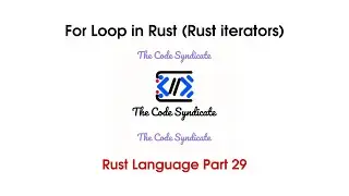 For loop in Rust | Rust tutorial 2023 | Part 29 #coding #rustprogramming