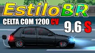 MONTEI o CARRO mais BARATO e VELOZ do ESTILO BR, CELTA com 1200CV!!!!!