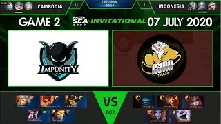 TEAM RIMO VS IMPUNITY KH [GAME 2] 07 JULY 2020 [GROUP B] | RAZER SEA-INVITATIONAL 2020