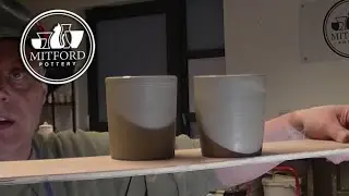 Back on the Potters wheel - just throwing some cups