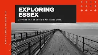 THE LONGEST PLEASURE PIER IN THE WORLD: SOUTHEND PIER PROMENADE AND RAILWAY. Summer 2021