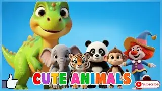 5 Sing-Along Kids Songs 🐾 Wild Animals &bull; Boom Boom &bull; Dino &bull; Rain &bull; Count 1&ndash;20 | Papa TV World