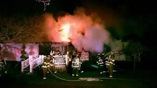 Center Moriches Fire Department - Working Structure Fire