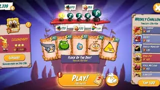 Angry Birds 2 Arena Today: Bubbles is Replaced by Blues! 🤣😁🤭