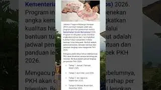 PKH 2026 Cair Bertahap, Ini Jadwal Lengkap dan Besaran Bantuanya #news #berita terkini #fypシ゚viral