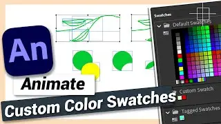 Create Custom Color Swatches | Adobe Animate CC Tutorial