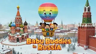 Babu Buddies | Learning Adventure in Russia | Beginner Russian | Words,  Number, Colours | For kids