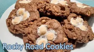 Homemade Rocky Road Cookies
