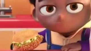 The Grubhub commercial but it's only the chicken sandwich