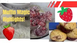 Strawberry Muffin Magic! 🍓 Highlights from Our Baking Adventure
