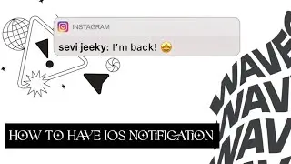 ᥫ᭡ ₊ How to get iOS Notification on Android 🌸