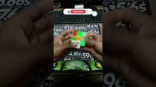 6.89 Rubik's Cube 3x3 Solves Too Fast #shorts