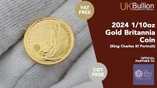 2024 1/10oz Gold Britannia Coin now available to purchase!