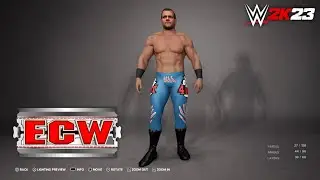 WWE 2K23: How to Create Chris Benoit