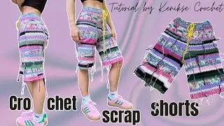 Crochet shorts tutorial I How to crochet shorts I Kenikse Crochet