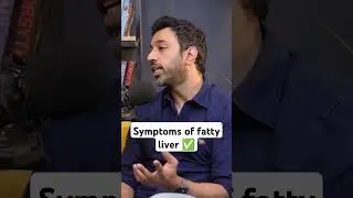 Here are some symptoms of fatty liver that you must know. #shorts #health #podcast #liverhealth