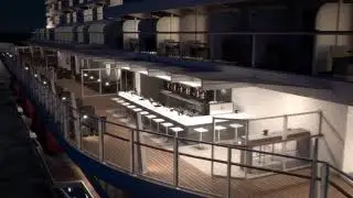 MSC Seaside   Double deck atrium