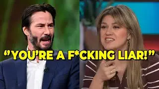 Keanu Reeves Kicked Off Kelly Clarkson&rsquo;s Show After Heated Argument