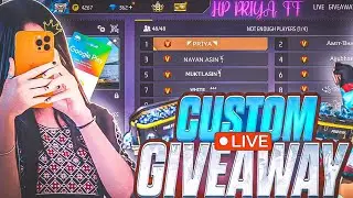 🔴FREE FIRE GIRL IS LIVE CUSTOM ROOM | FF LIVE GIVEAWAY ? 🔥❤️&nbsp;#freefire&nbsp;#ff&nbsp;#freefirelive