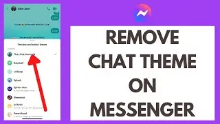 How to Remove Theme in Messenger on iPhone (2023)