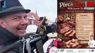 Agyagbanda a III. Pörc és Pecsenye Gasztrofesztiválon Géberjénben  2026. 01. 24. első rész.