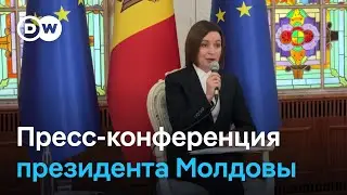 Президент Молдовы Майя Санду о возможном объединении с Румынией и конфликте в Гагаузии