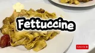 🍝How to make Fettuccine Pasta in easy way | Dinner ready in 20 minutes | Fettuccine Alfredo 🍝