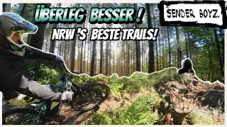2 Tage, 2 Touren und 1 Video - harte & leichte MTB Trails in NRW - E MTB oder Bio Bike?