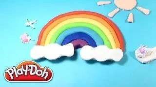 DibusYmas How to make a Play-Doh Rainbow playdo Arcoiris