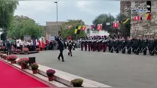 209° anniversario carabinieri a Savona: gli omaggi al Comandante della Comp. Prov. Col. V. Barbanera