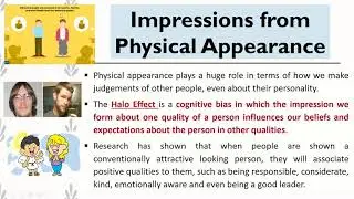 Intro to Chapter 9: Social Cognition and Person Perception