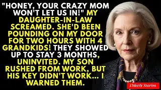 TRUE STORY: Honey, Your Crazy Mother Won't Let Us In! We're On The Stairs With Our Things!