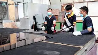 How to cut  and a building glass (glass building)?