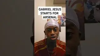 GABRIEL JESUS STARTS FOR ARSENAL #arsenal #gabrieljesus #bukayosaka #shortvideo #short #shorts #fyp