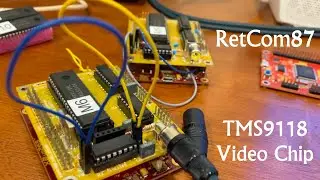 RetCom87: Планирование поддержки двух экранов с графическими чипами TMS9118 (декодирование адресов)