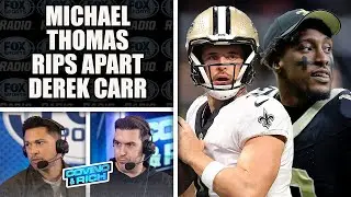 Michael Thomas Publicly Destroys Derek Carr After Chris Olave Injury | COVINO & RICH