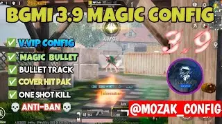 BGMI MAGIC BULLET CONFIG 3.9 | BGMI NO RECOIL CONFIG 3.9 | BGMI 3.9 NO RECOIL OBB | BGMI NO RECOIL