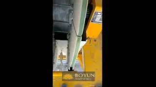 BY ceramic filter working site vacuum filtering industrial sludge and ore slurry
