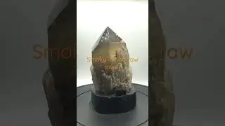 Smoky & citrine tower #rawcrystals #smokyquartz #citrine #citrinequartz #freeform #tower #crystal