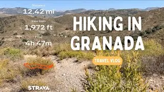 Hiking in Granada Spain (Cerro del Sol) - Travel Vlog
