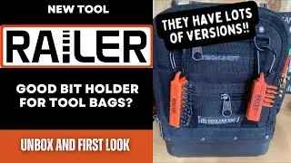 Railer Bitrails - Perfect Bit Holder for your Tool Bag? #vetopropac #tools #maintenance