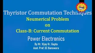 Numerical Problem on class B commutation:Current Commutation by Mr. Vijay Kumar Gupta|BTech|All sem|