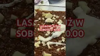 Przepyszna włoska Lasagne #shorts