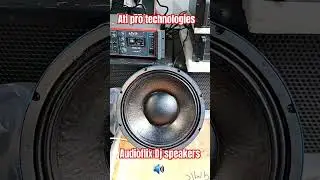 Ati pro Audioflix 1200 watt dj speakers 🔊 #atipro #viralvideo #short #trending #dj #soundsystem #dji